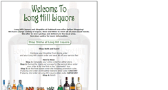 Desktop Screenshot of longhillliquors.com